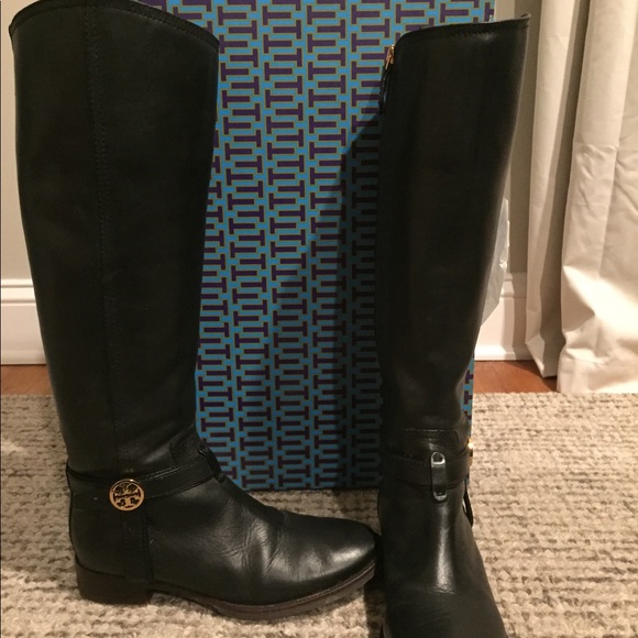 Black Tory Burch riding boots 6.5 - Picture 3 of 6